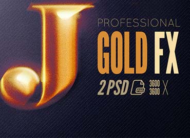 Epic Gold Effects for Adobe Photoshop