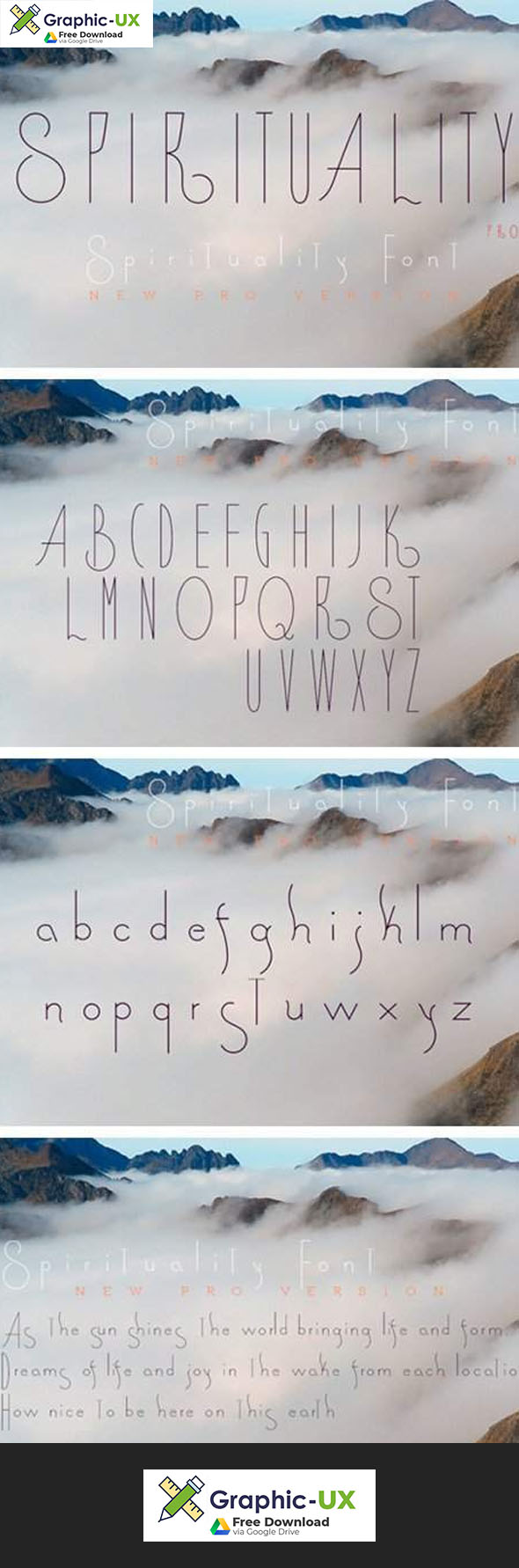 Spirituality Font