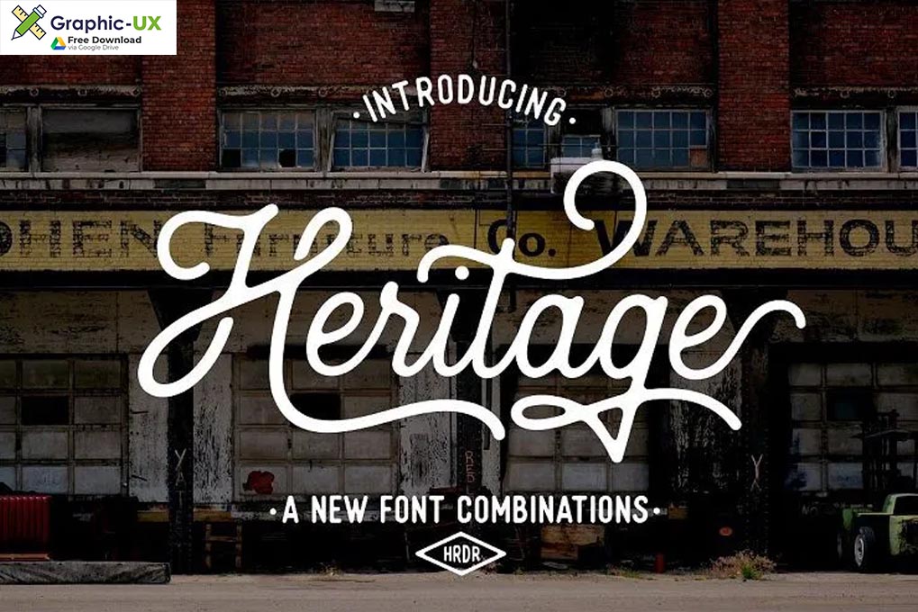 Heritage Vintage Font