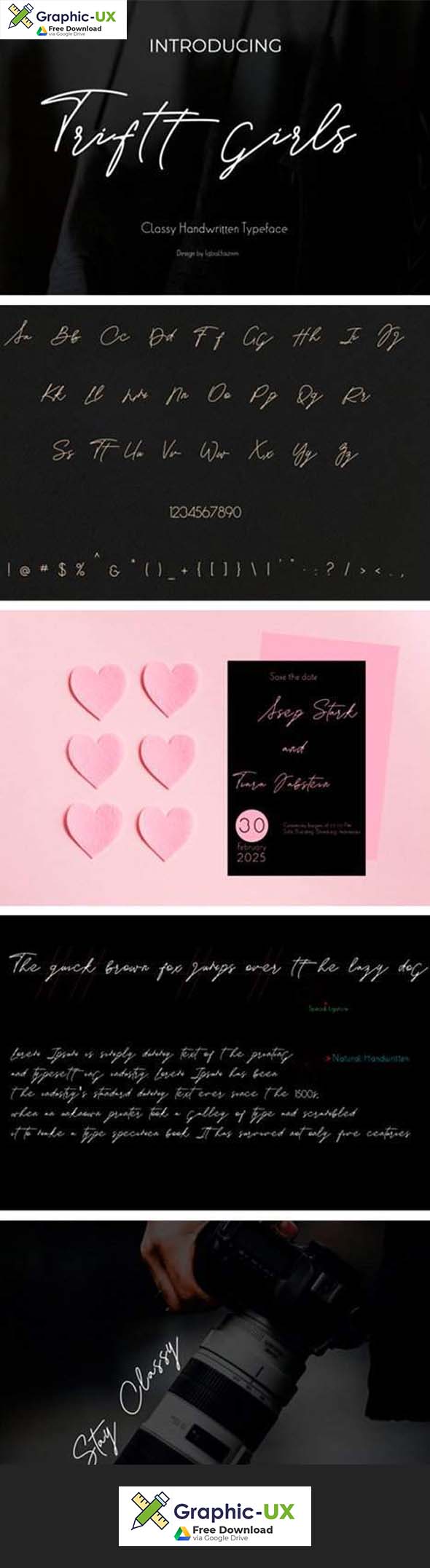 Triftt Girls Font