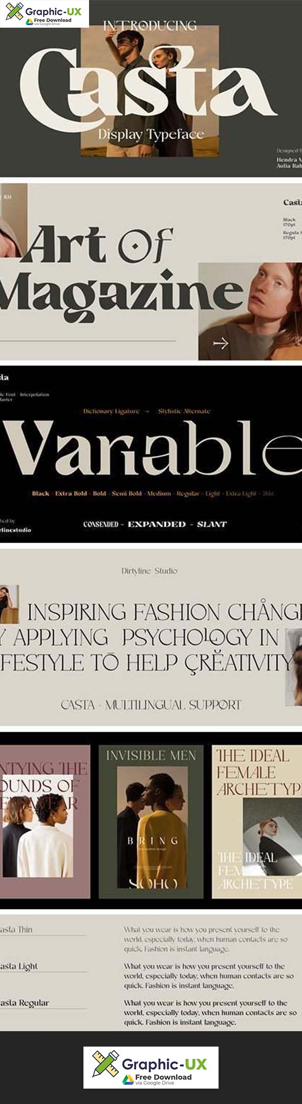 Casta Font Family