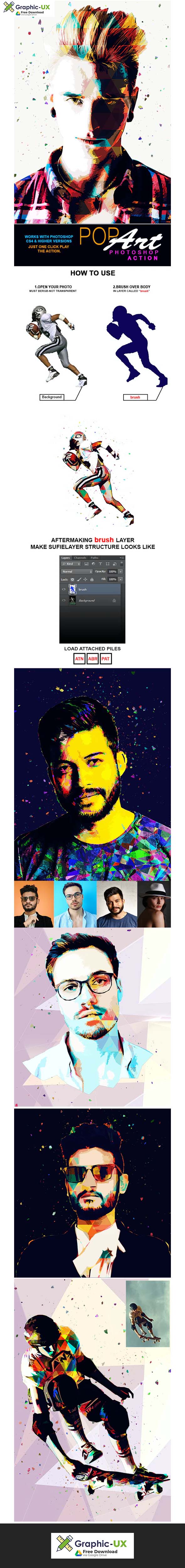 Pop Art Photoshop Action