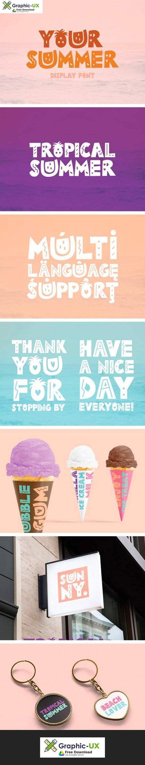 Your Summer Font