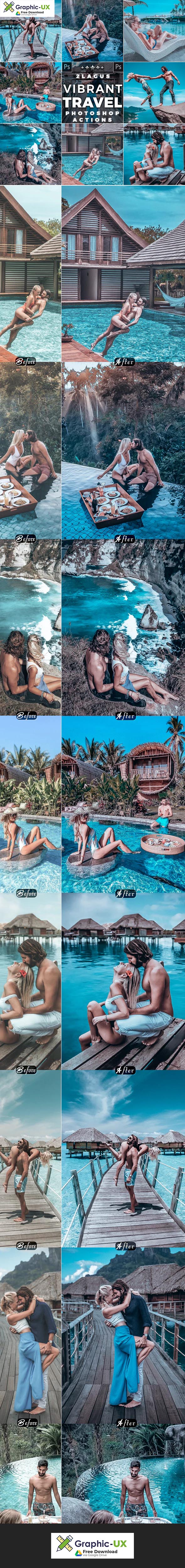 INSTA Traveling Photoshop Actions