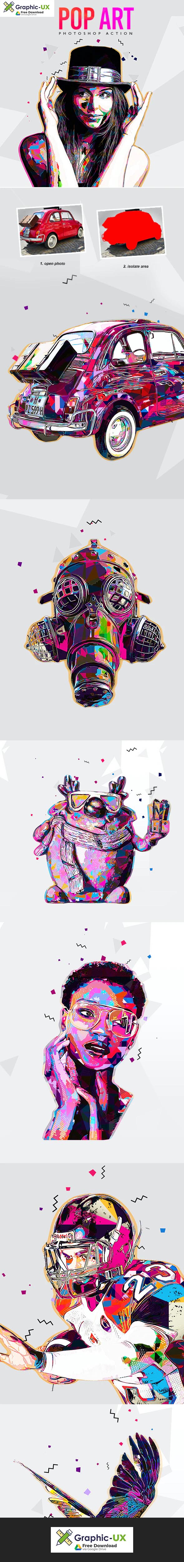 Pop Art - Photoshop Action