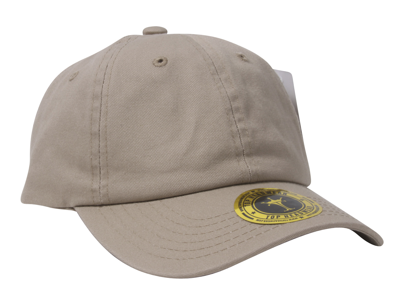 Gorra de sarga de algodón teñida de bajo perfil - Imagen 6 de 21