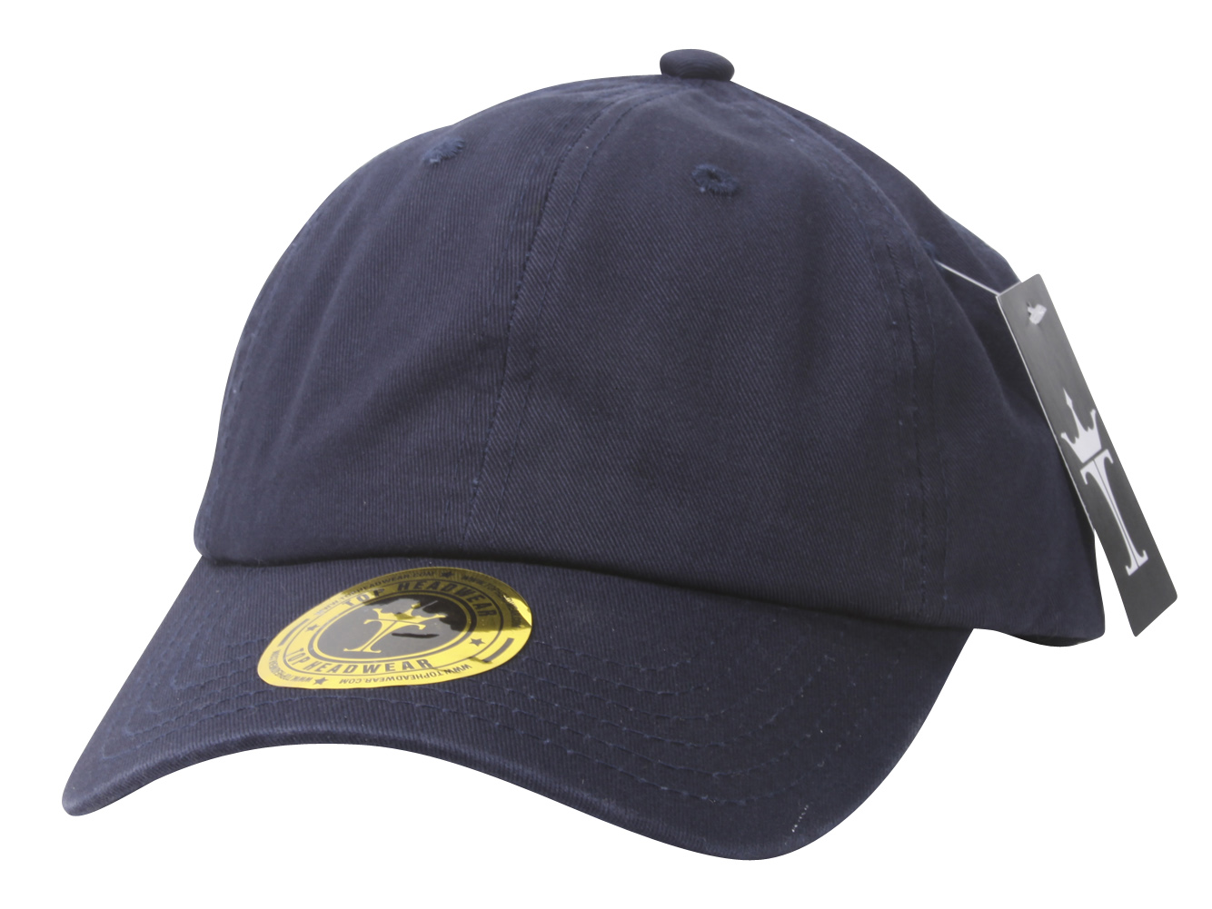 Gorra de sarga de algodón teñida de bajo perfil - Imagen 11 de 21