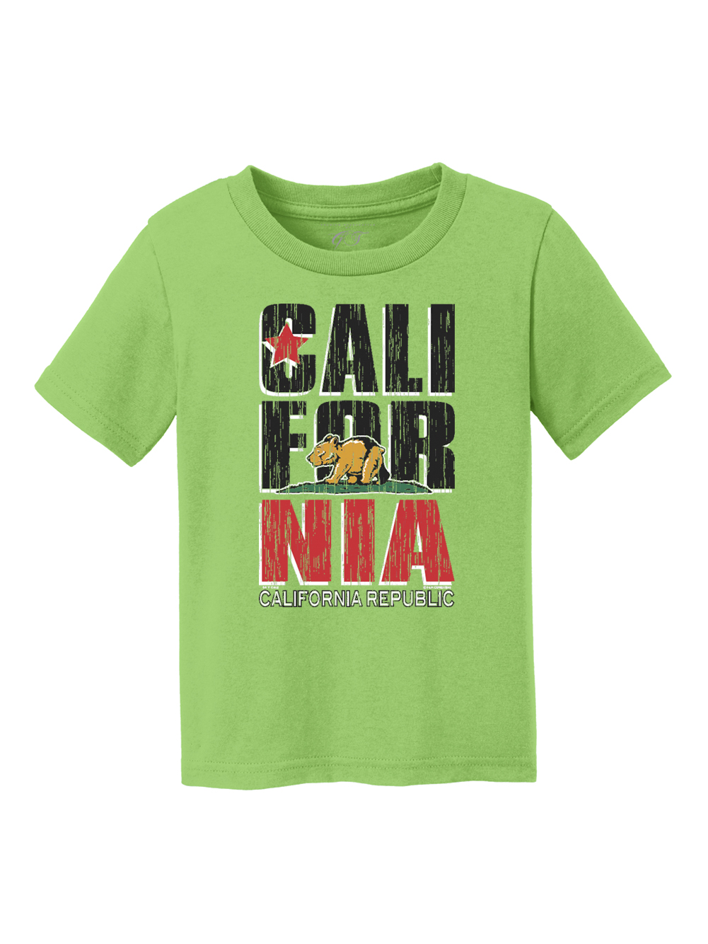Kids California Republic Bear Cub Short-Sleeve T-Shirt - Picture 6 of 11