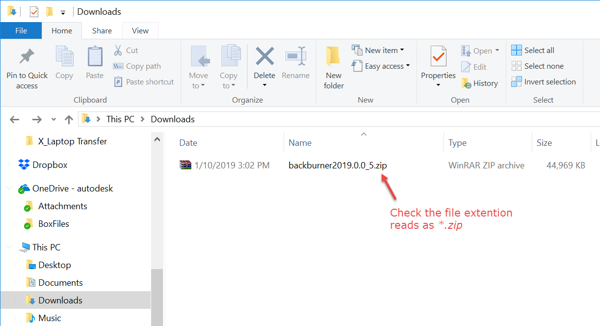 Backburner 2019 kann nicht vom Autodesk App Store heruntergeladen werden