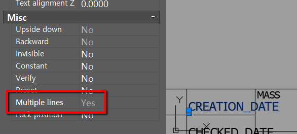 拡張属性エディタを使用して属性定義を編集することはできません Autocad Autodesk Knowledge Network