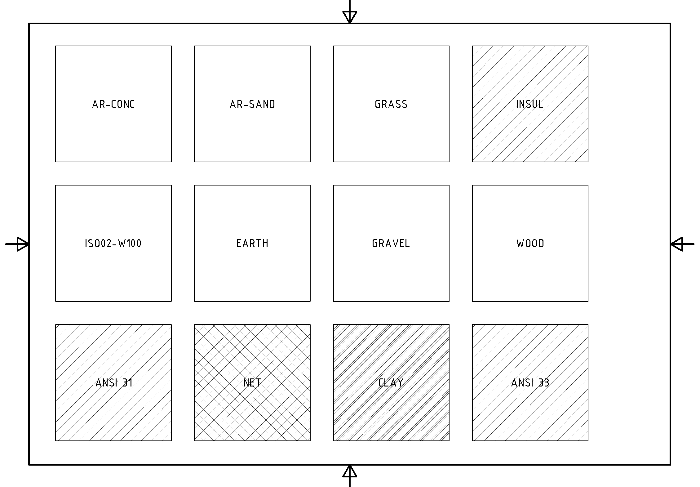 Autocad Glass Hatch Patterns