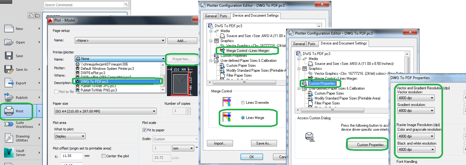 Autocad から印刷 書き出し時の Pdf の品質を向上させる方法 Autocad Autodesk Knowledge Network