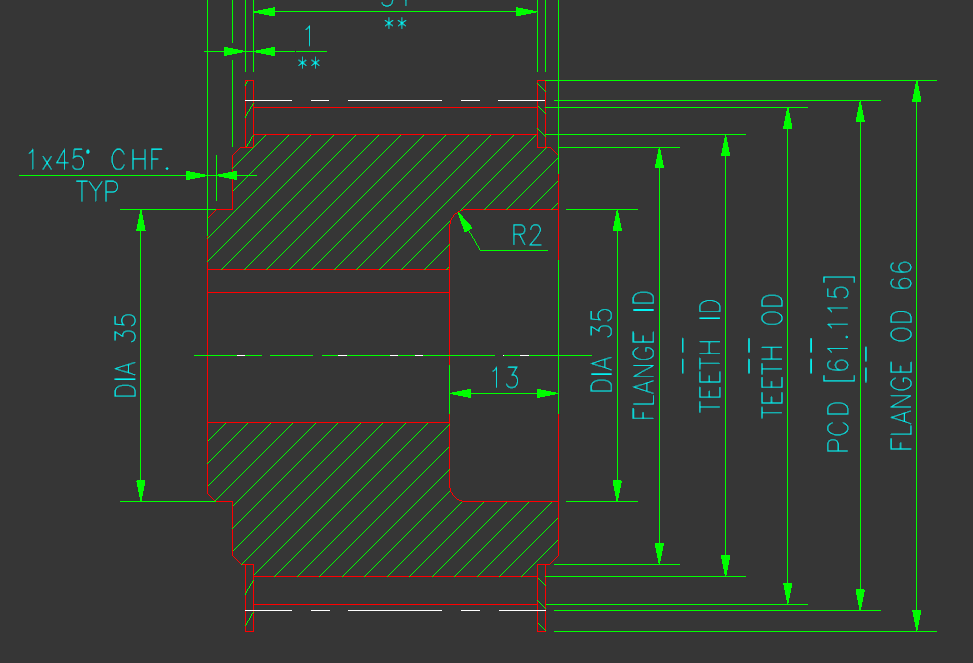 Dimensions get realigned when converting Inventor drawing to AutoCAD