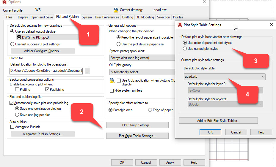 How To Save Plot Style In Autocad