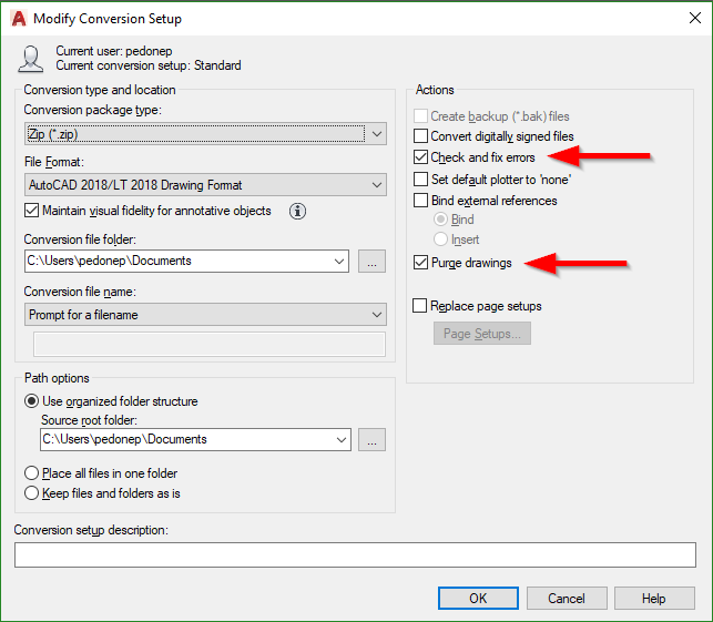 Optimizing the AutoCAD drawing file Purge, Audit & Recover AutoCAD