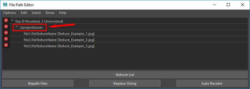 アセットとアセンブリのファイルパスがmayaに見つかりません Maya Autodesk Knowledge Network