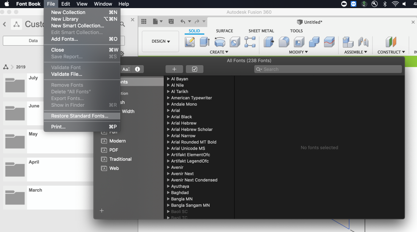 在fusion 360 For Mac中不显示草图尺寸文本 Fusion 360 Autodesk Knowledge Network