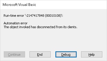Nastran In Cad 実行時エラー 2147417848 80010108 呼び出されたオブジェクトはそのクライアントから切断されました Inventor Nastran 2018 Autodesk Knowledge Network