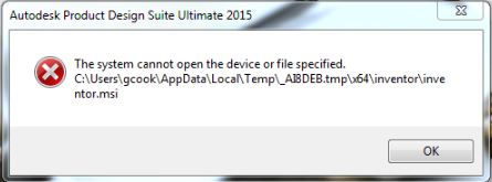 Cannot locate support library. Windows cannot access the specified device Path or file что делать. The System could not find the Filter specified.