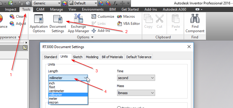 A model that was imported from a STEP, IGES, or SAT file, and there is