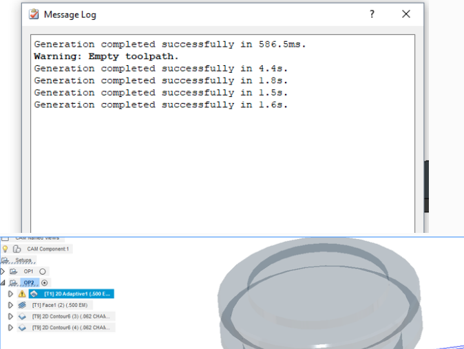 Fusion 360でcamの警告メッセージが消えない Fusion 360 Autodesk Knowledge Network