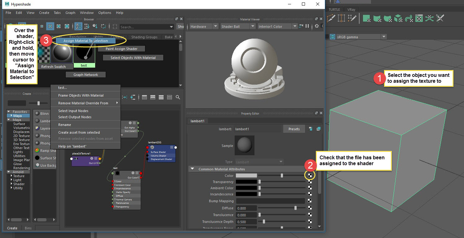 テクスチャが Maya のビューポートに表示されません Maya Autodesk Knowledge Network