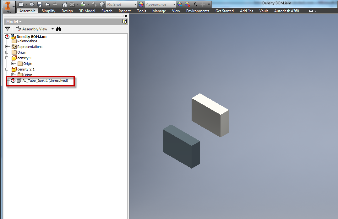 Inventor 용 IDW 또는 DWG 파일에 뷰를 배치 할 때 백그라운드에서 열리는 IPT 또는 IAM 파일은 Inventor