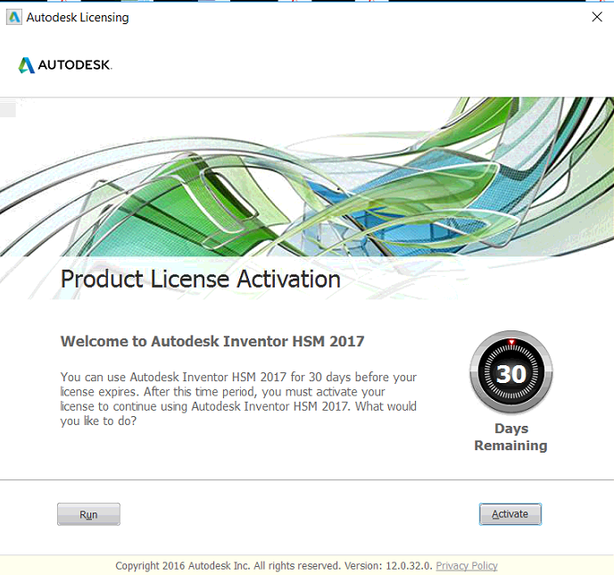 Autodesk License Activation