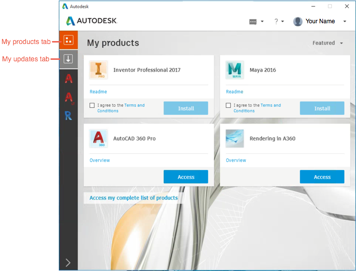 Informazioni sull'app desktop di Autodesk Orienta+Trium