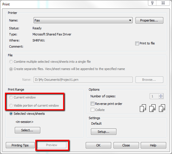 Aktuelle Fensteroption In Revit Ausgegraut Revit Produkte 18 Autodesk Knowledge Network