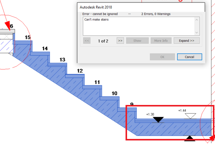 Revit stairs 