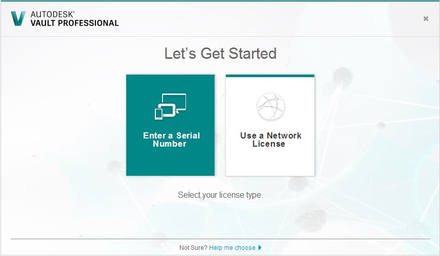 Standalone Vault 클라이언트 라이센스로 액세스 할 수 없습니다.