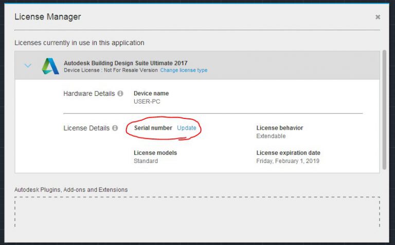 AutoCAD Design Suite Ultimate 2019 license