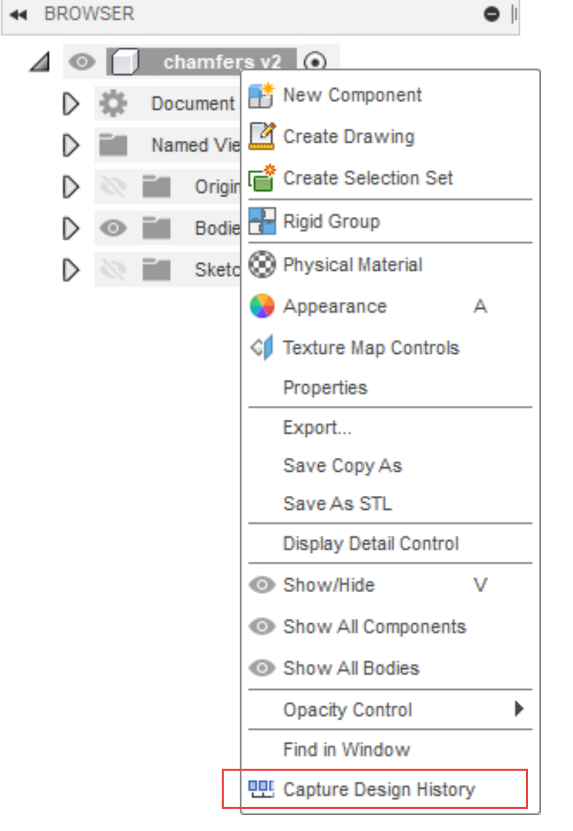 Comment Passer De La Modelisation Directe A La Modelisation Parametrique Dans Fusion 360 Fusion 360 Autodesk Knowledge Network