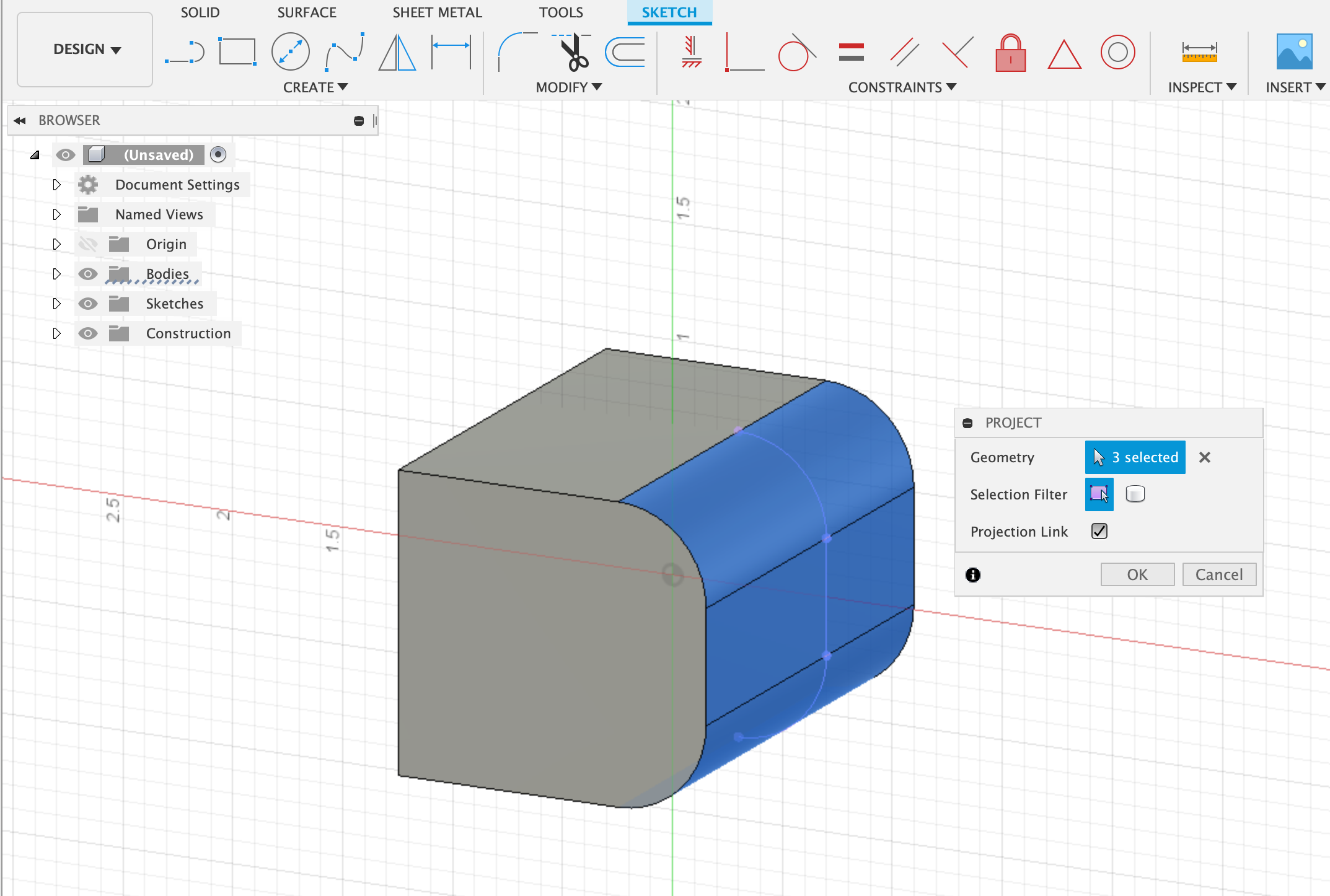 Fusion 360で3dモデルの断面のスケッチを作成する方法 Fusion 360 Autodesk Knowledge Network