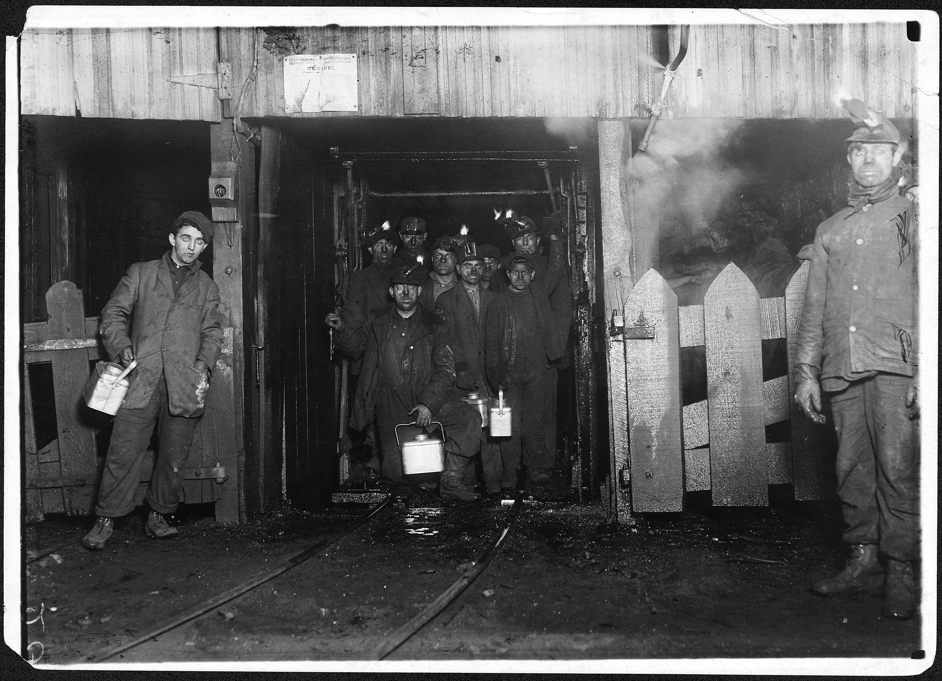 Vintage work crew photos