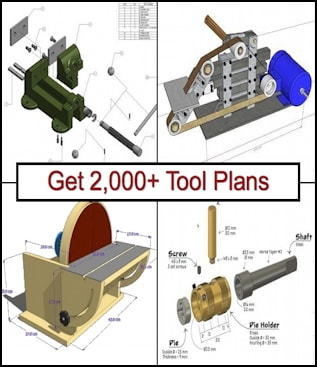 Rope making machine for ship modeling. 