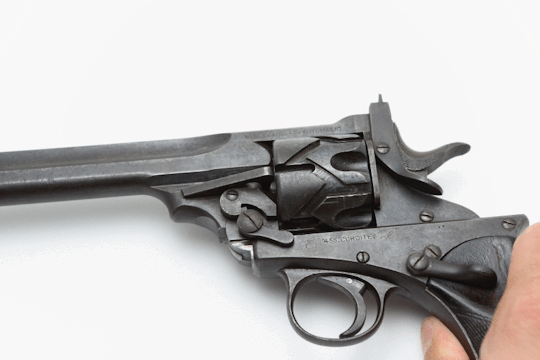 Webley-Fosbery automatic revolver - HomemadeTools.net