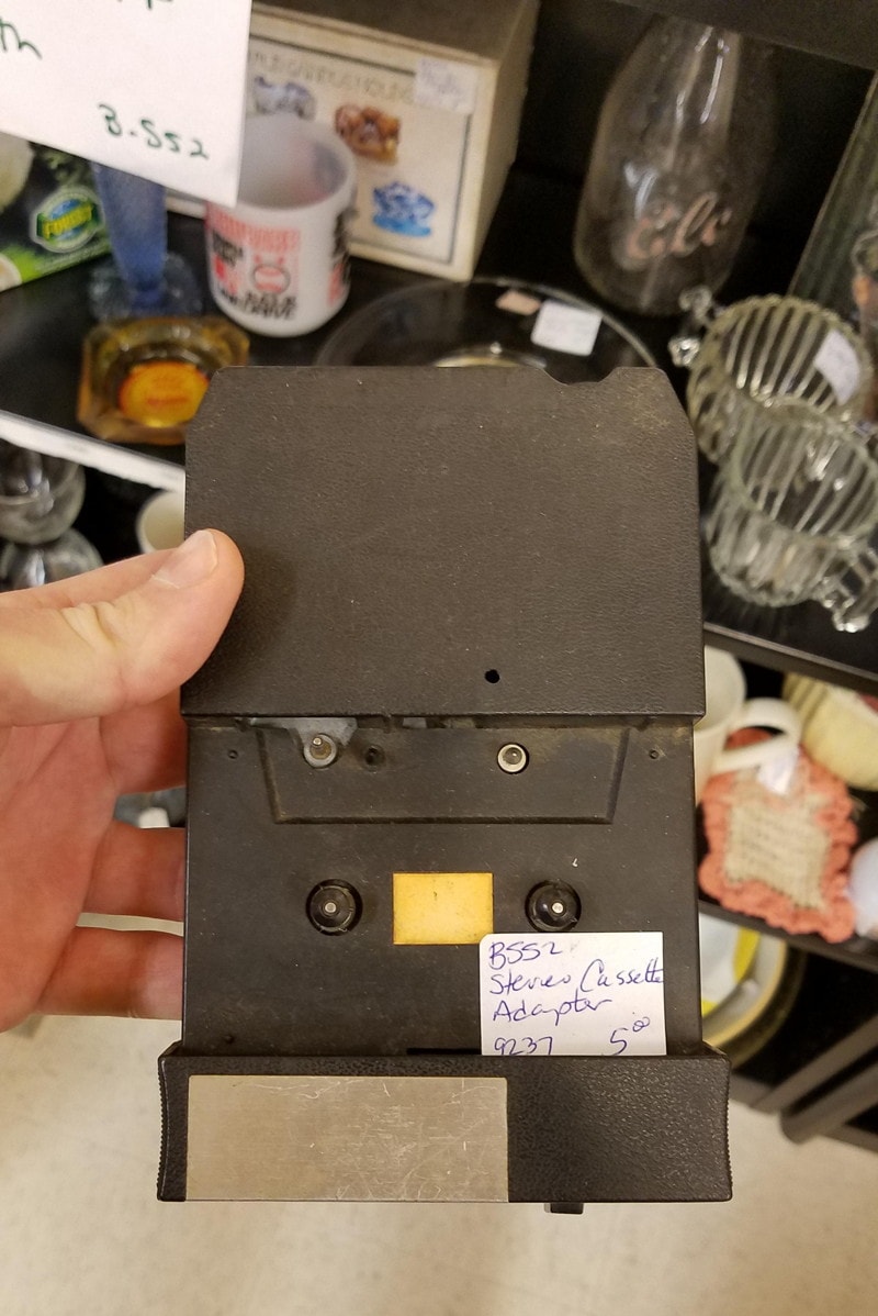 Cassette adapter for 8track player photo