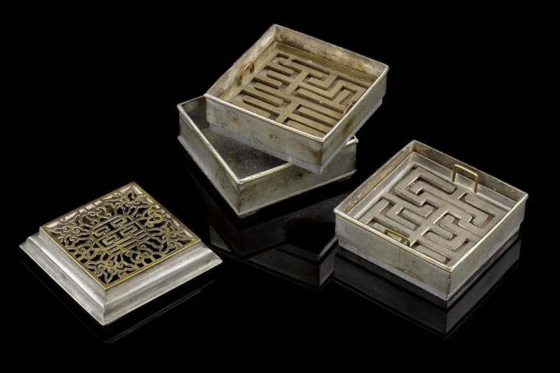 Ancient Chinese incense clock photos