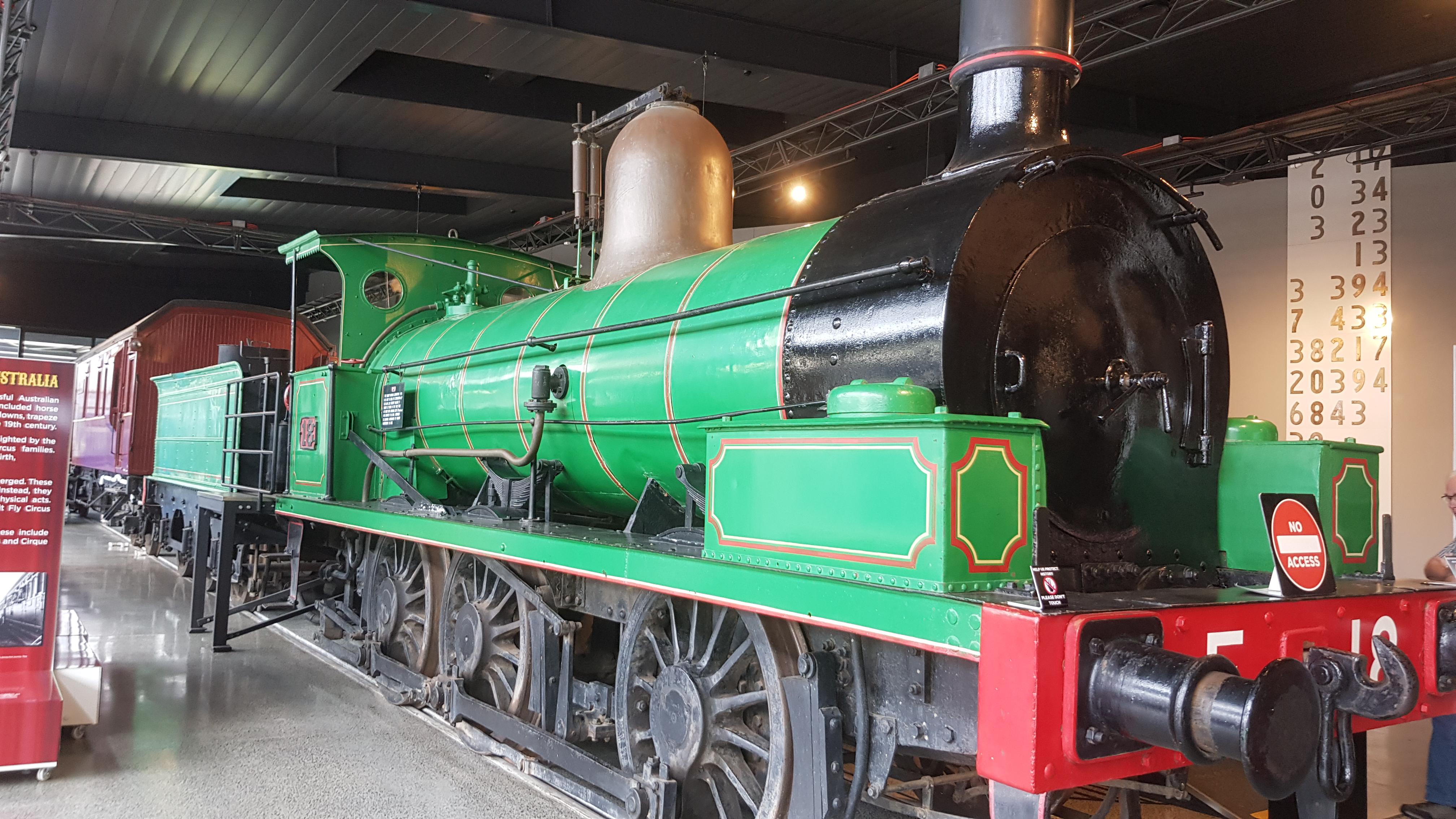 New South Wales E17 class steam photo