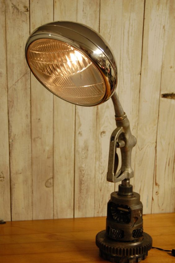 Vintage fuel nozzles as design elements