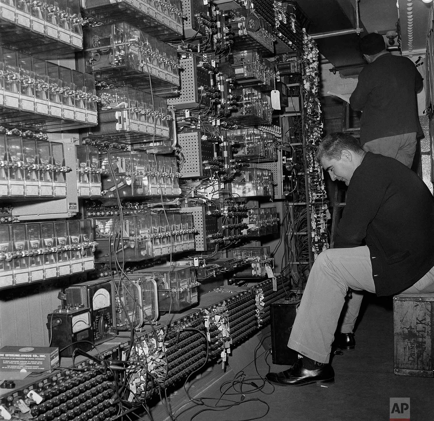 Grand Central Station relay room photo