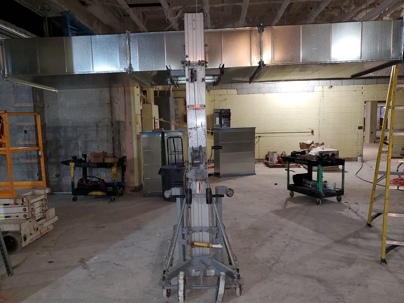 HVAC duct jack photo