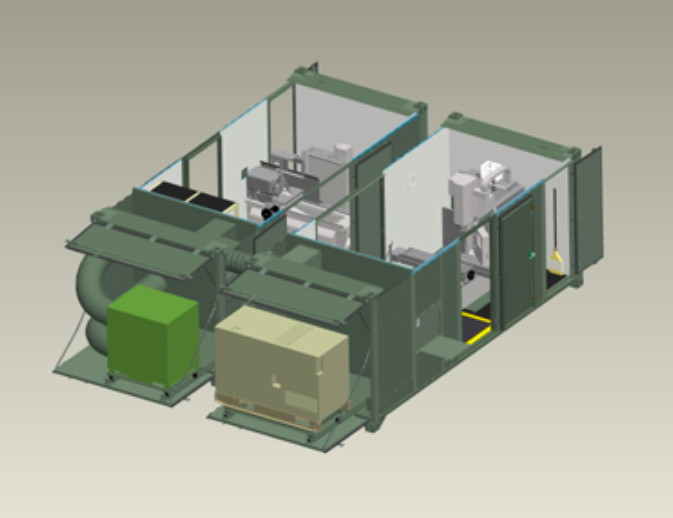 Mobile machine shop photos and video