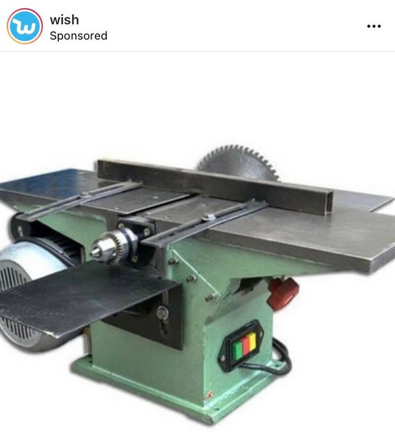 Multipurpose woodworking machine photo