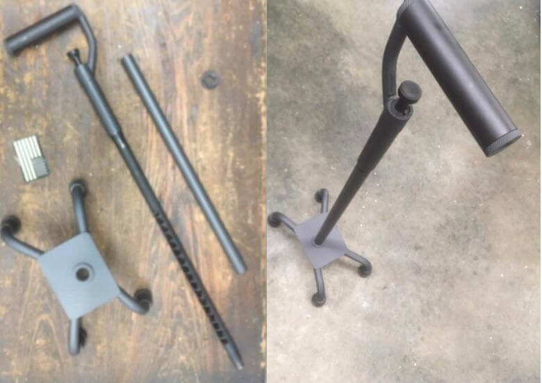 Walking cane gun photos