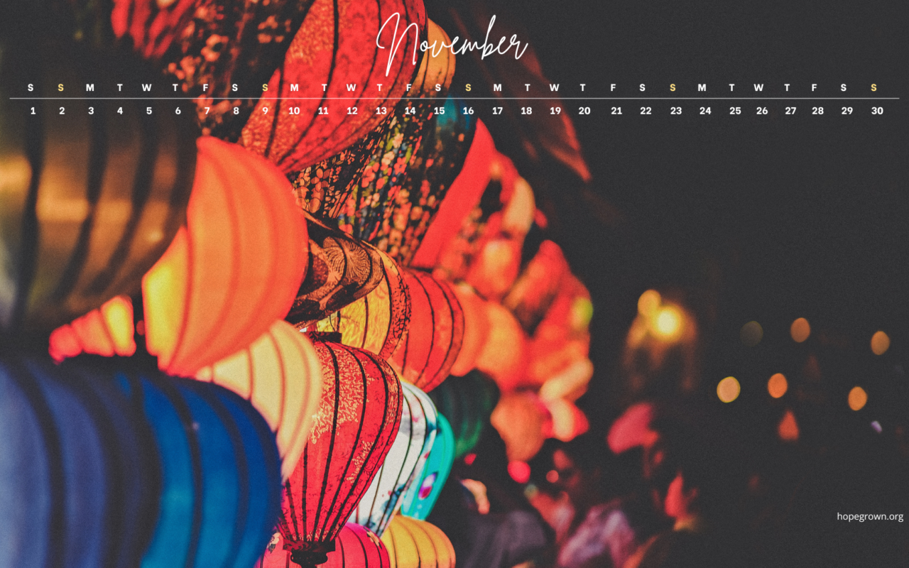 Free November 2025 Calendar Wallpapers – Grateful & Grounded Designs