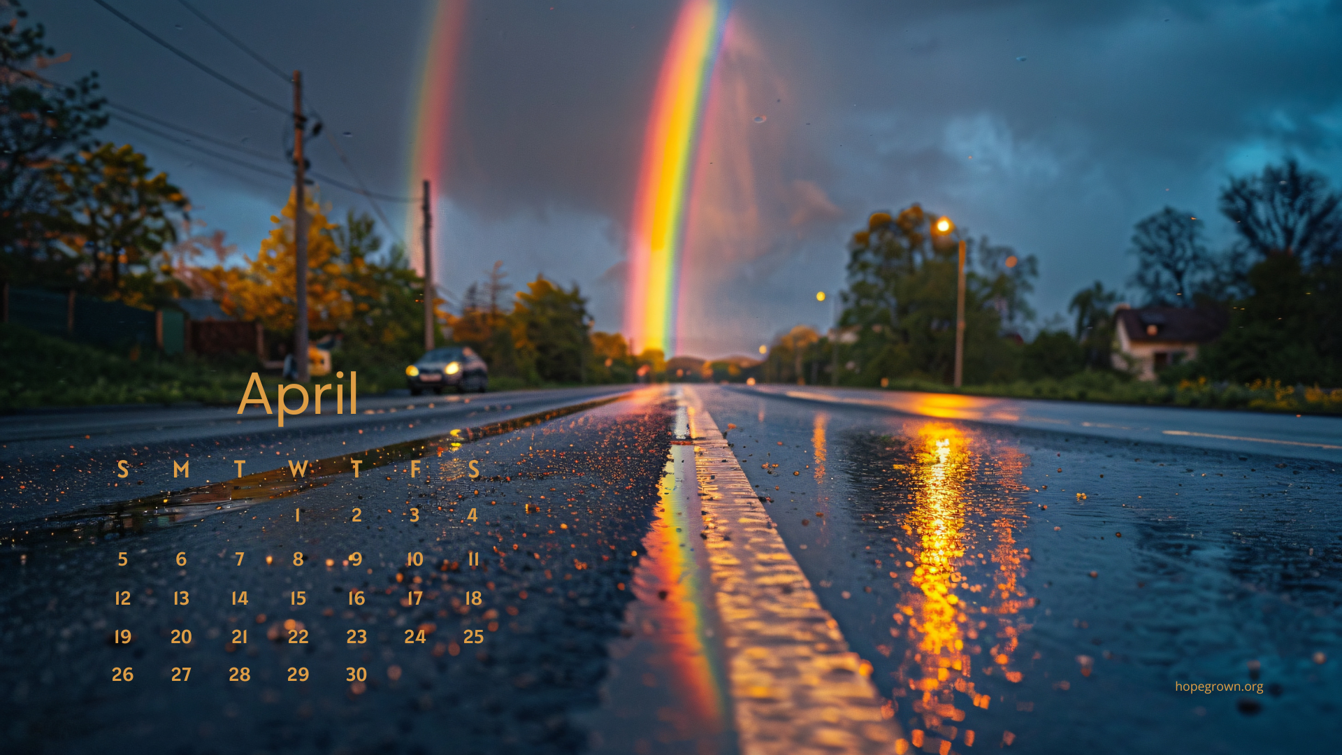 April-free-desktop-wallpaper-rainbow-rain-lane-2026-hopegrown.png
