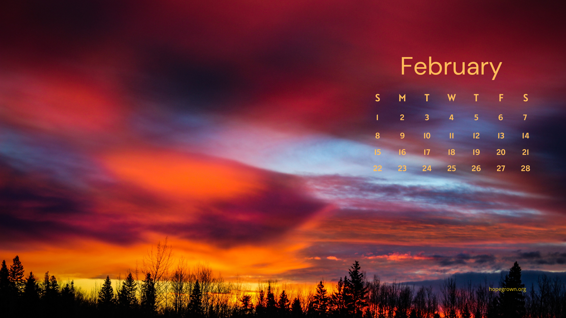 February-free-desktop-wallpaper-rainbox-sunset-2026-hopegrown.png